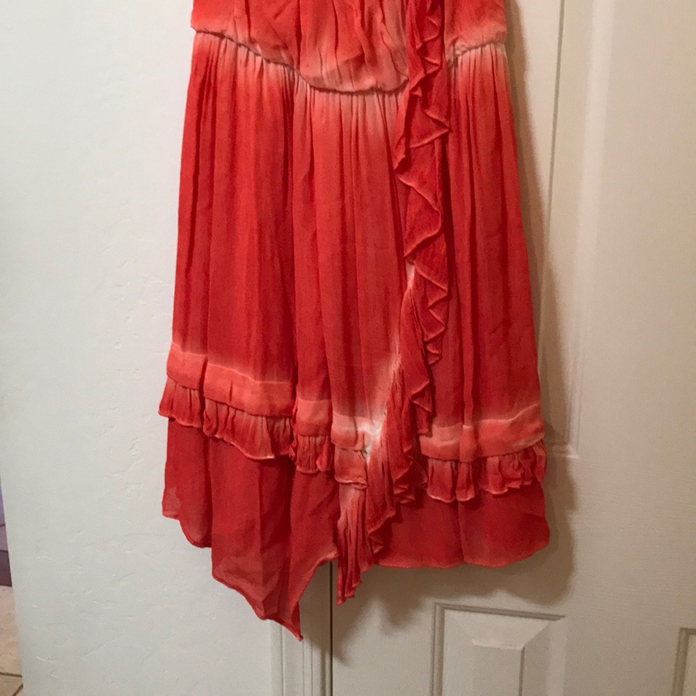 Free People Bohemian Orange Tie Dye - Picture 5 of 7